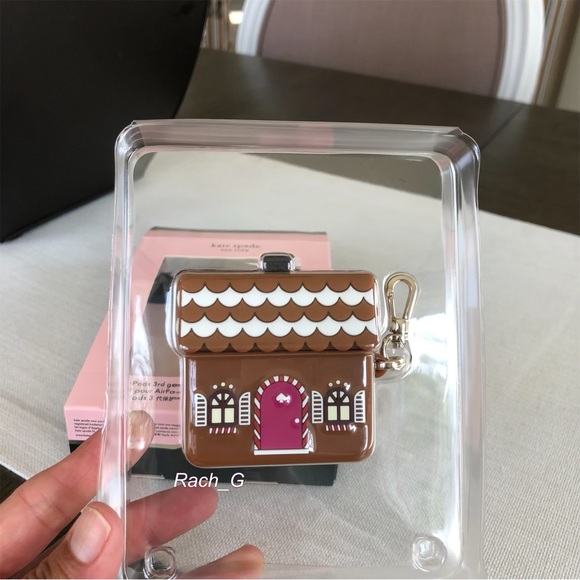 Kate Spade Gingerbread House AirPods Case - Picture 9 of 9